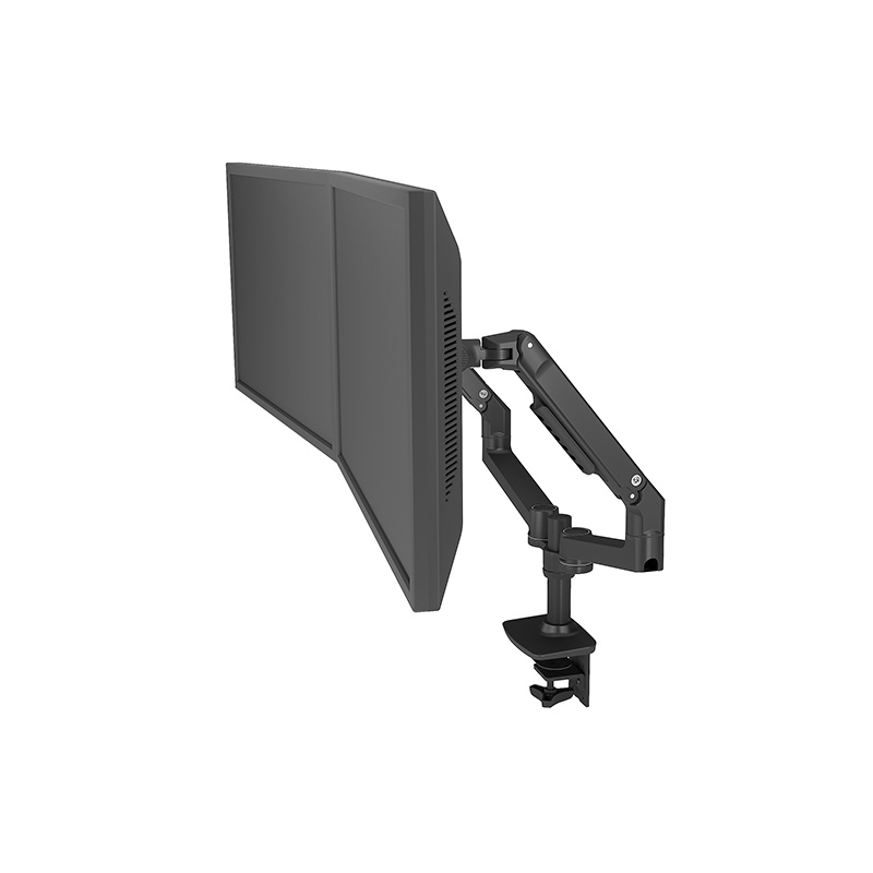 Zwaar uitgebreide bredere mechanische veer Dual Monitor Arm